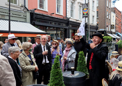 Bloomsday at Davy Byrnes, Dublin